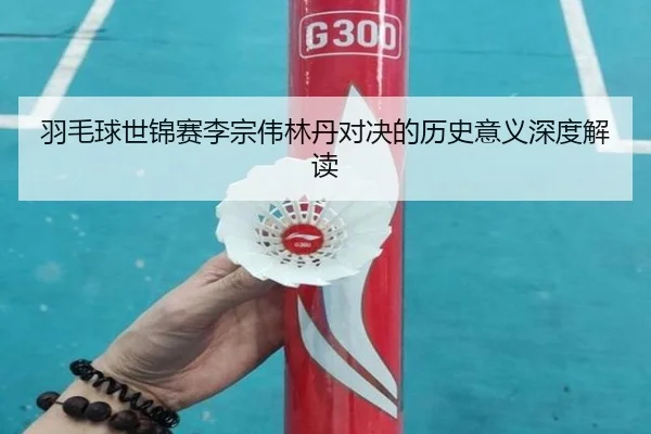 羽毛球世锦赛李宗伟林丹对决的历史意义深度解读